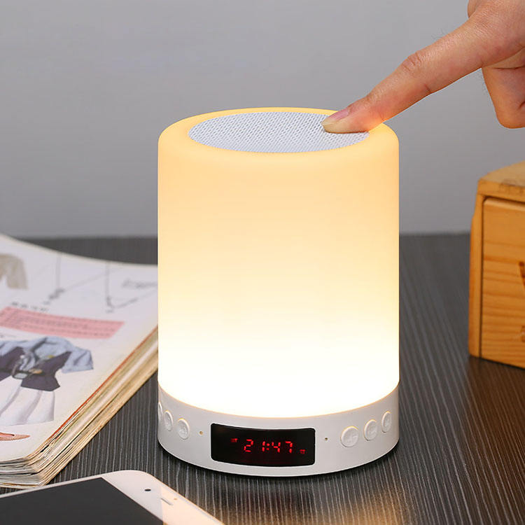 Transform Your Space with the Smart Music Speaker Night Light with Alarm