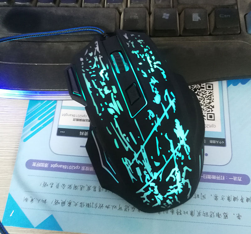 7-Color LED Backlight Optical Mouse