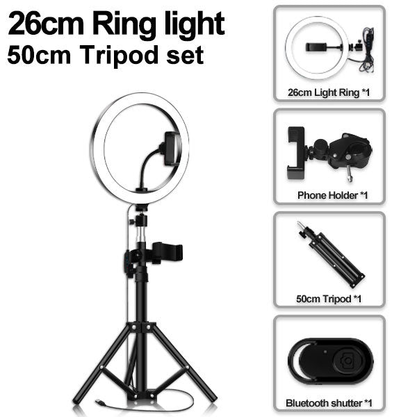 Floor-Standing Portable Tripod Fill Light