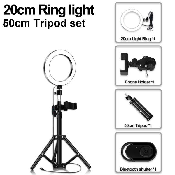 Floor-Standing Portable Tripod Fill Light