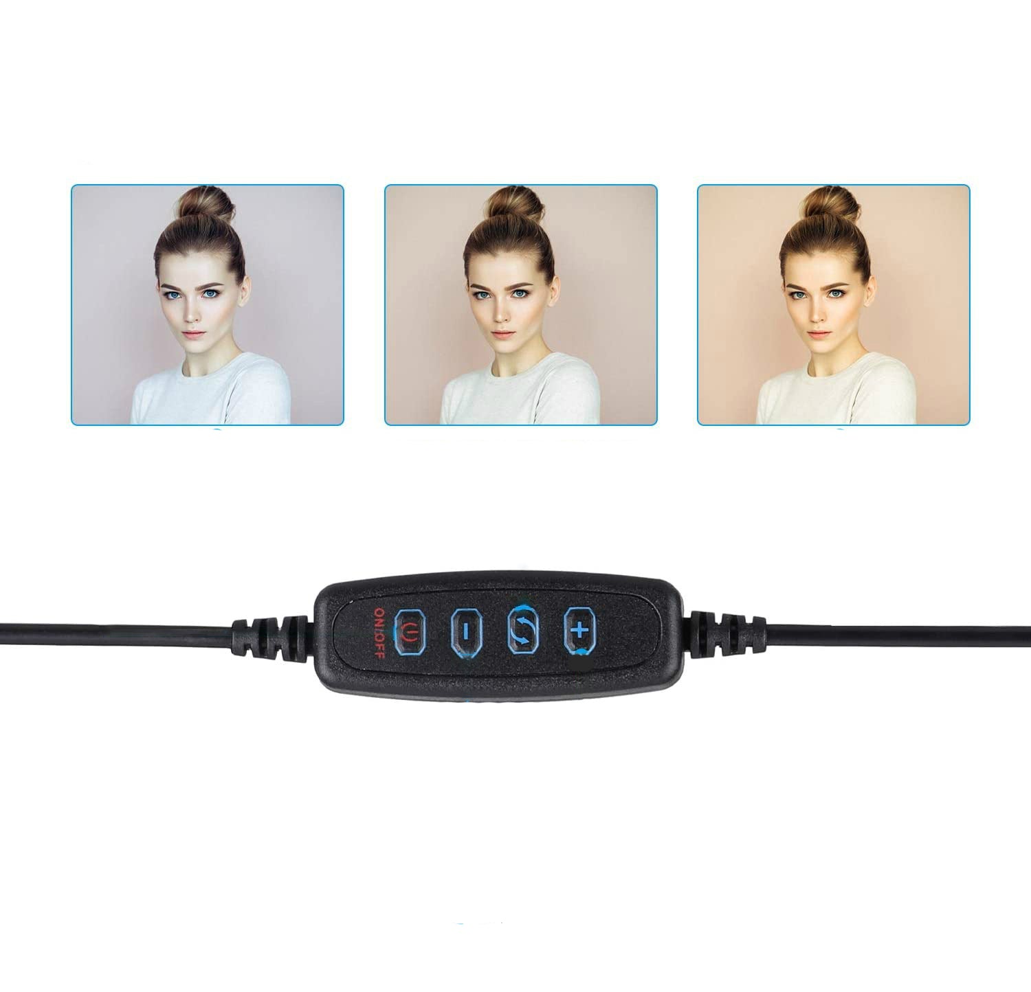 10 LED Ring Light Lamp Tripod Stand