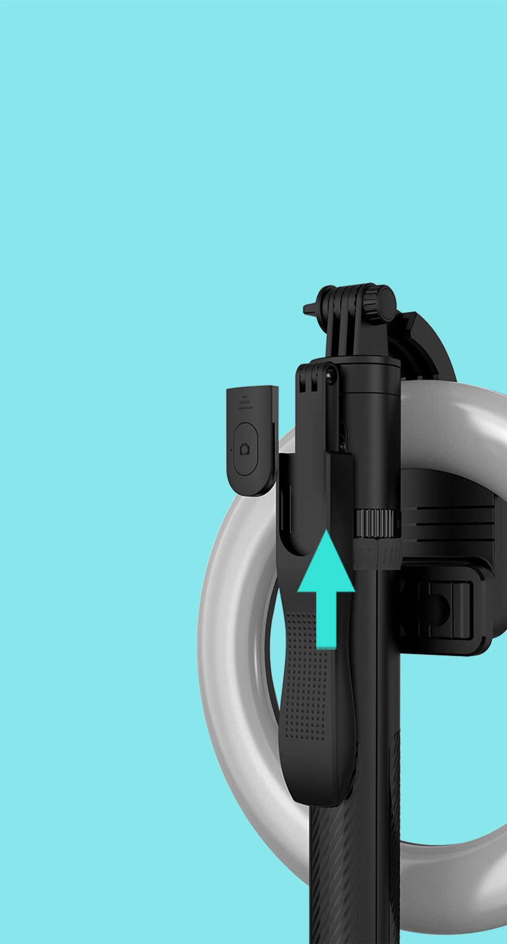 Integrated Headlight, Bluetooth Tripod