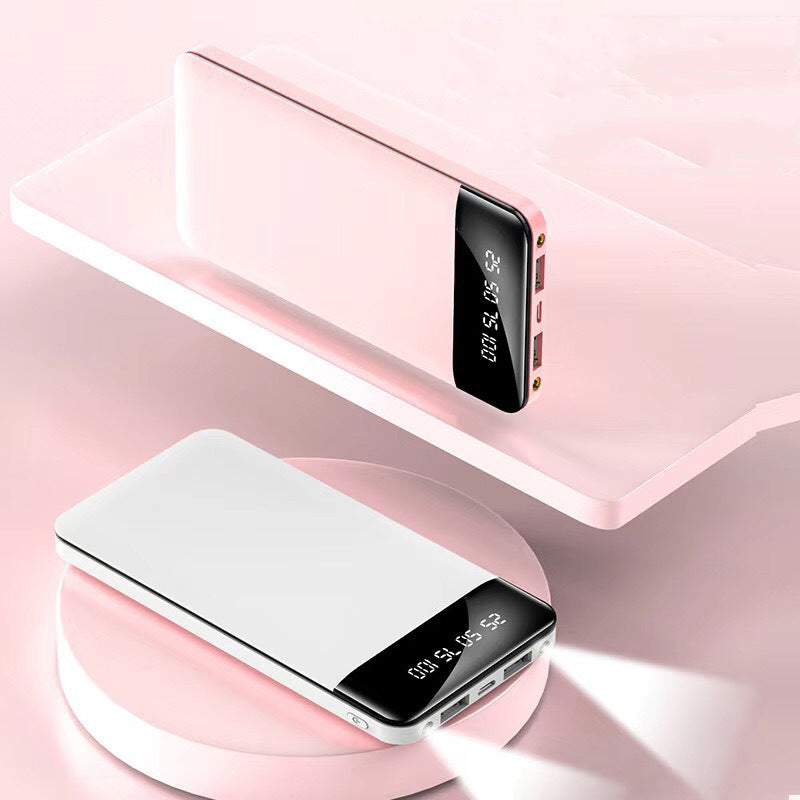Portable mirror power bank
