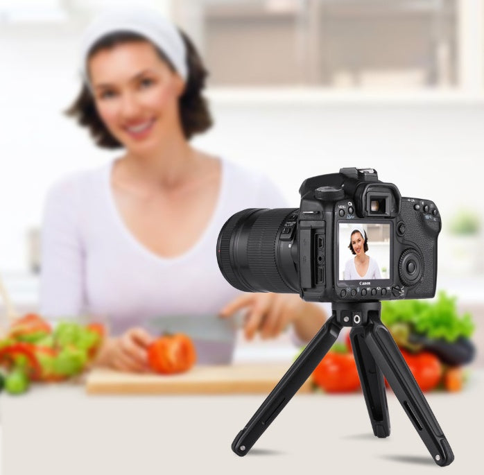 Mobile phone metal mini tripod Desktop tripod