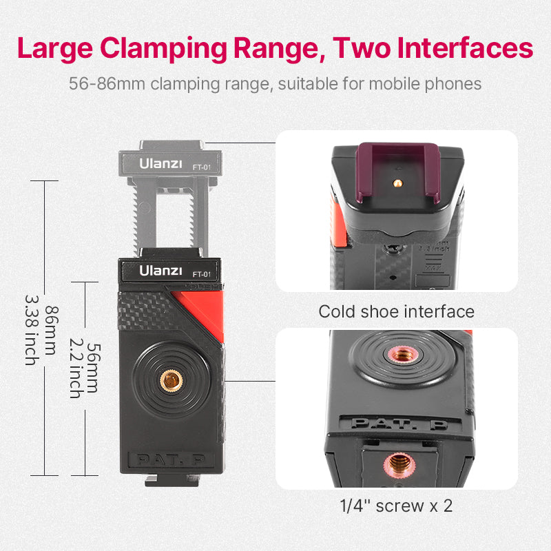 Black Octopus Mobile Phone Tripod Set