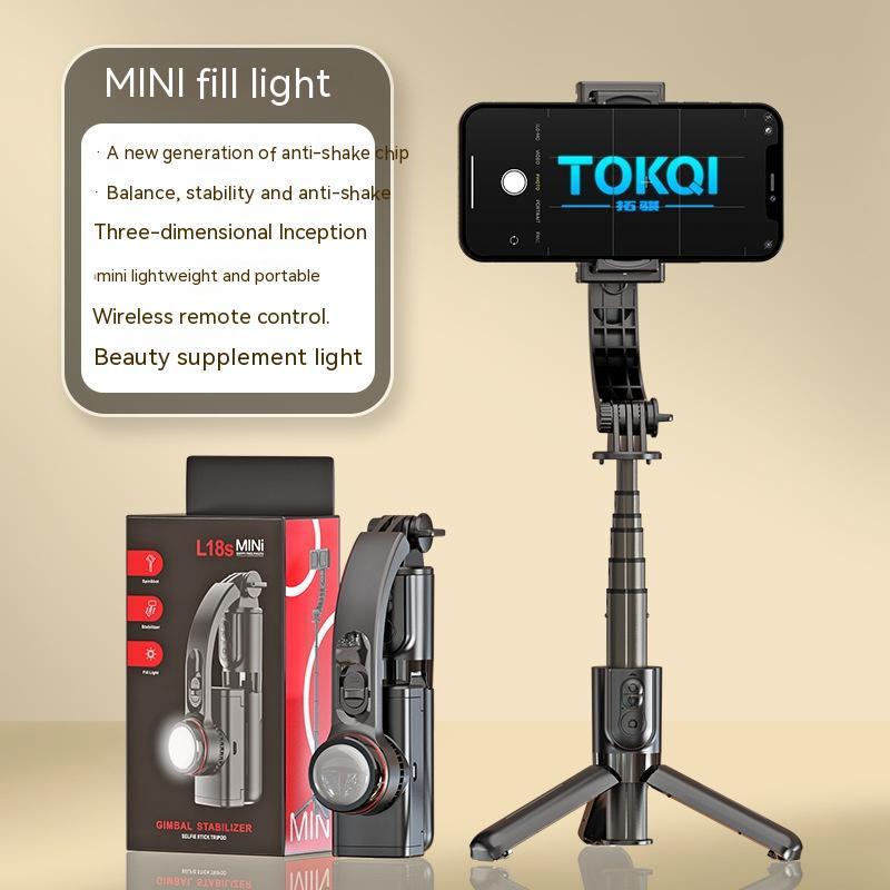 Hand-held Tripod Head Selfie Stick