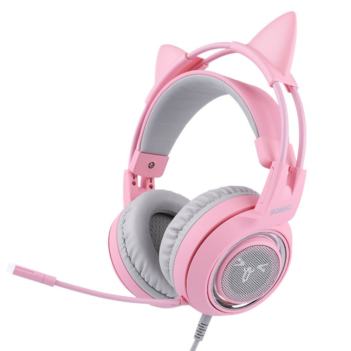 Headsets LED Cat Ear Headphones