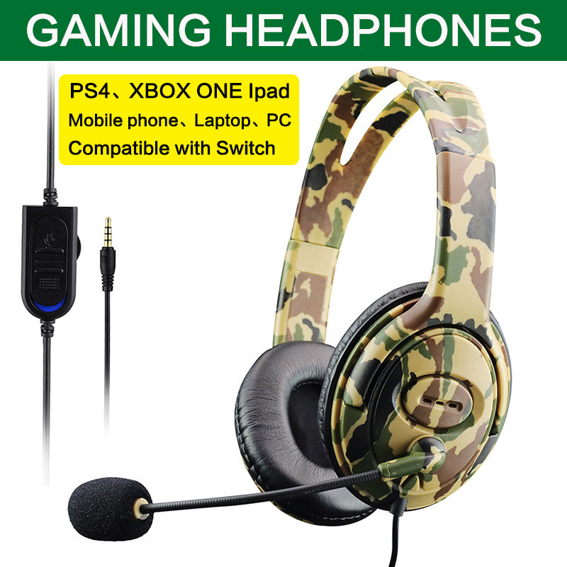 Camouflage Ps4 Headset