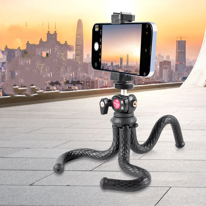 Black Octopus Mobile Phone Tripod Set
