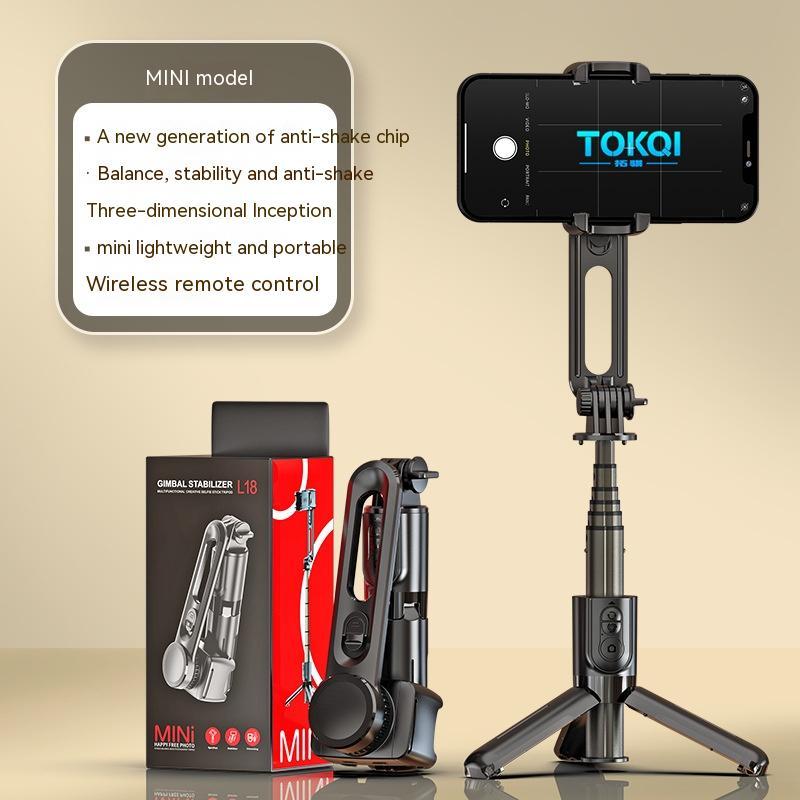 Hand-held Tripod Head Selfie Stick