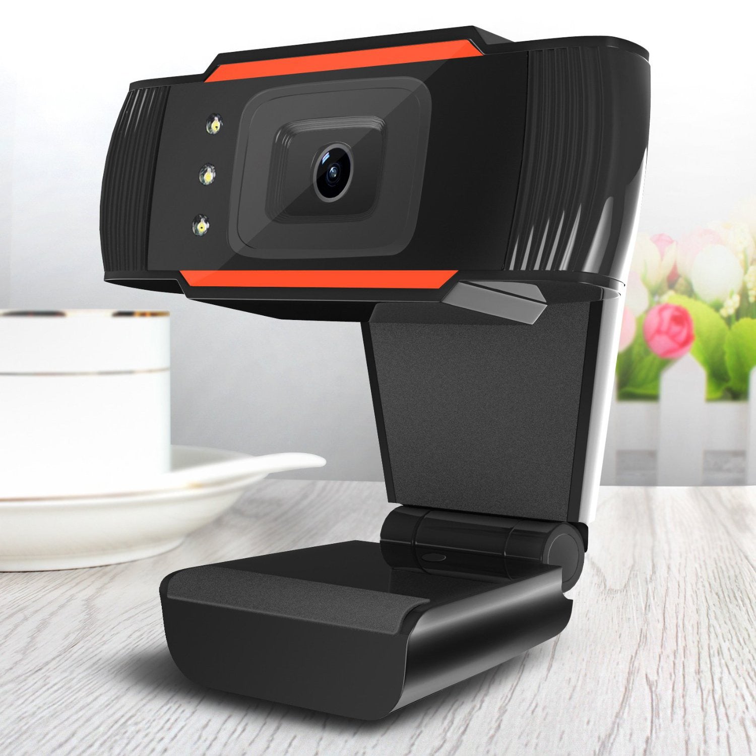 High-definition Webcam With Adjustable Brightness