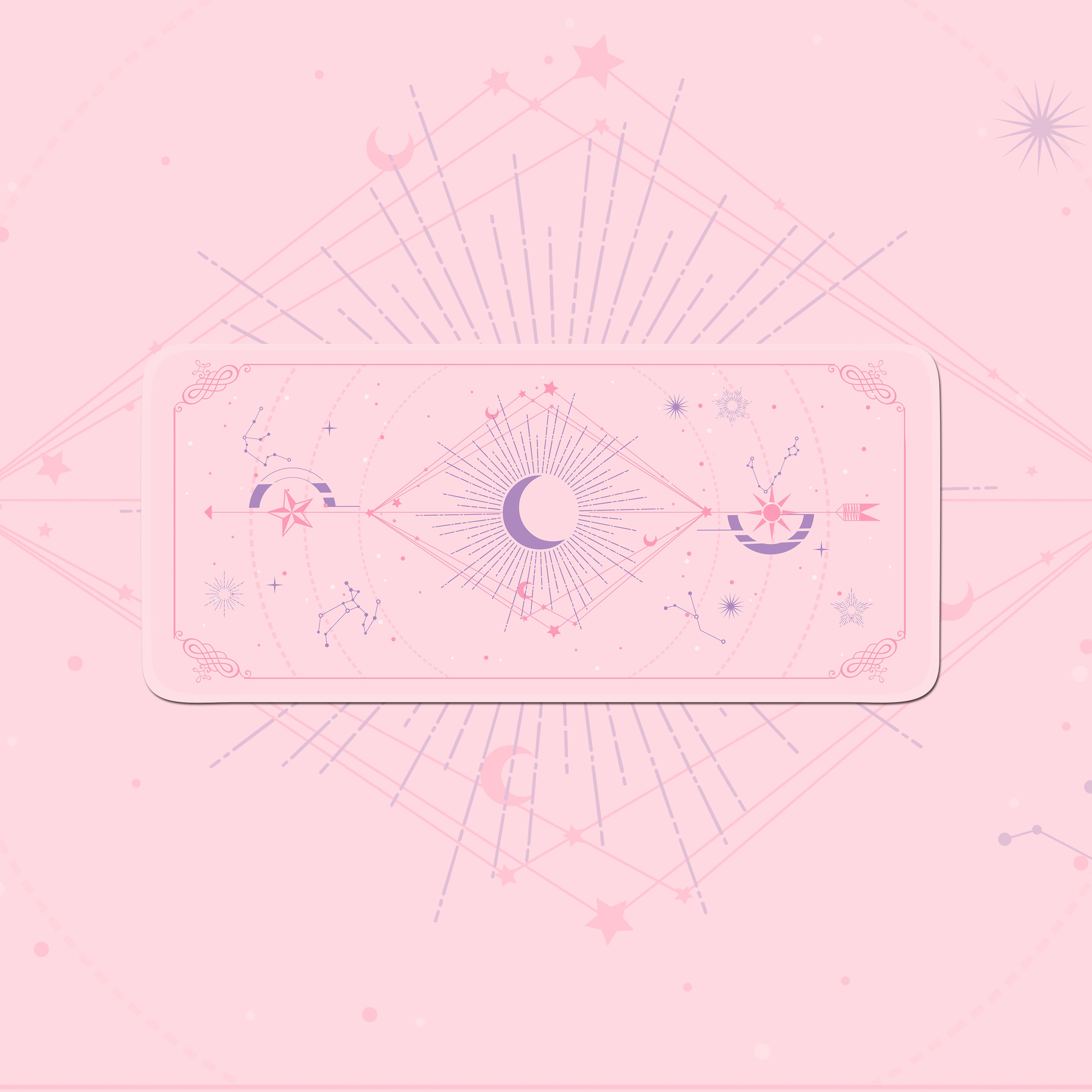 Large Kawaii Girl Gaming Mouse Pad Cute XXL Desk Mat Water Proof Nonslip Laptop Desk Accessories