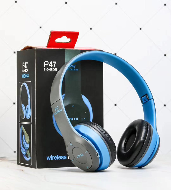 Wireless Headset Foldable Stereo Bass