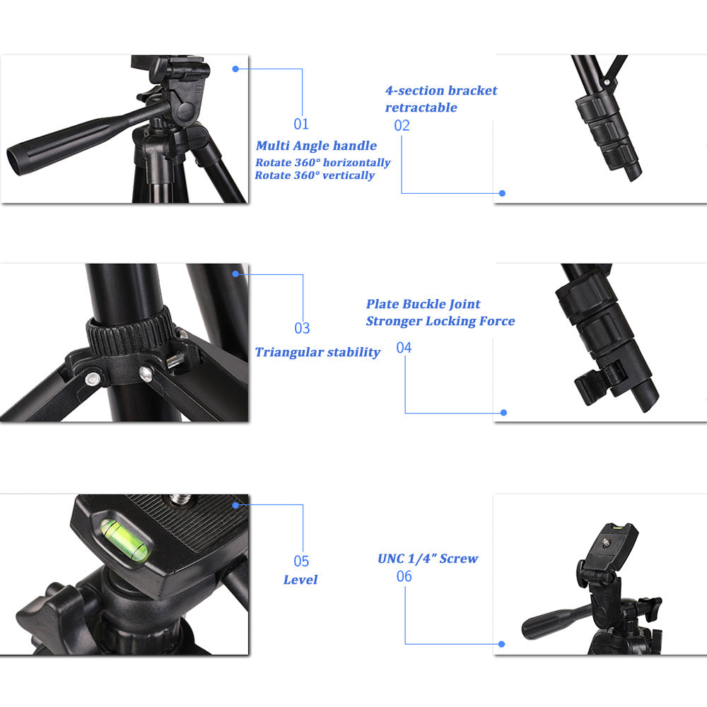 High-quality Mobile Phone Broadcast Tripod Stand