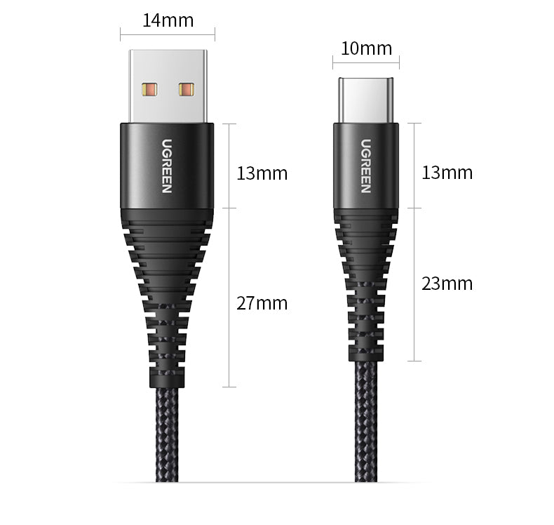 Mobile Phone Fast Charging Braided Data Cable